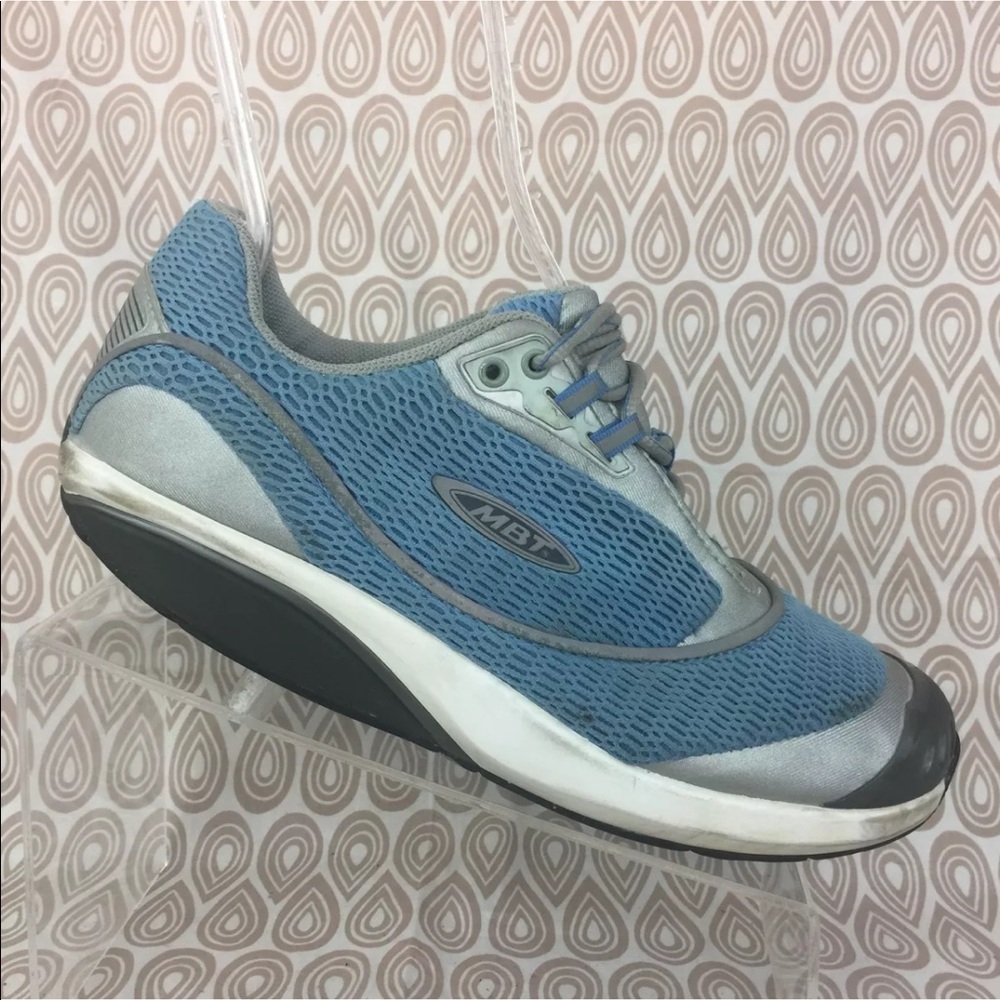 MBT Womens Blue Training Walking Shoe Size 10 S228